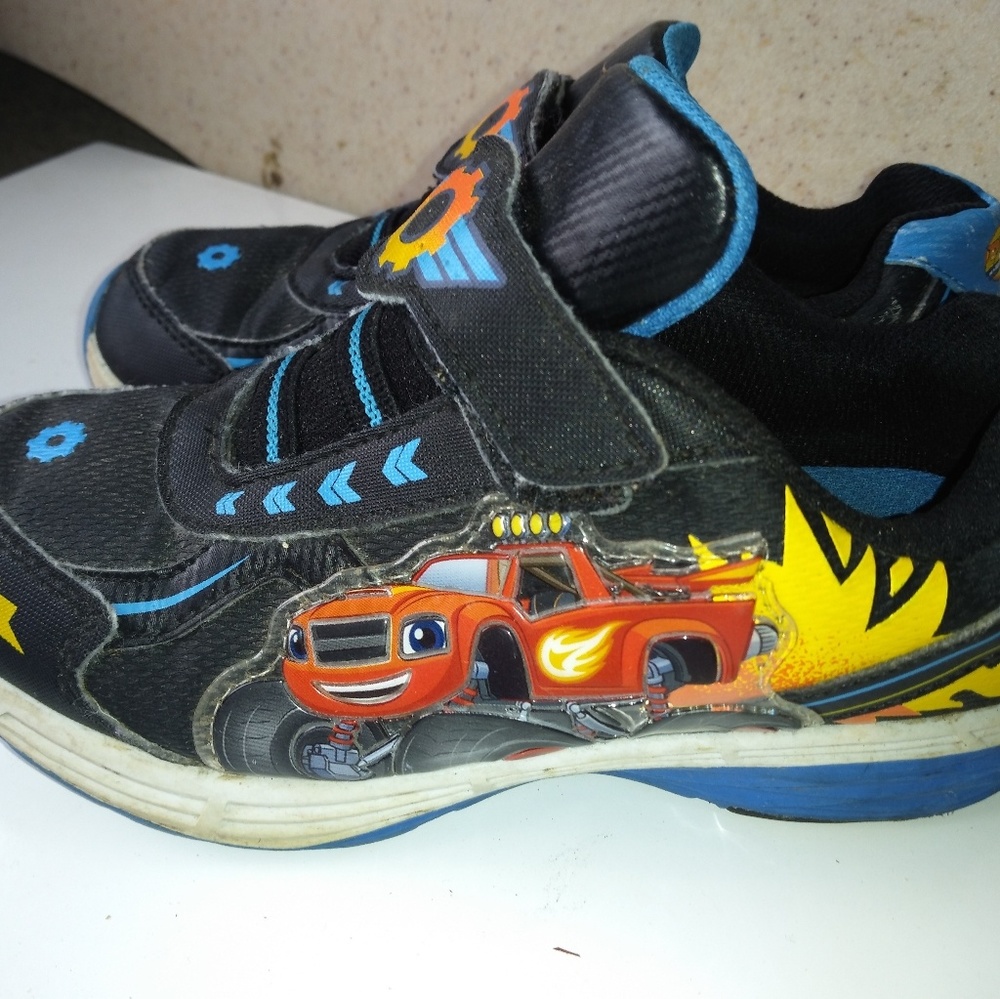 Boys car shoes